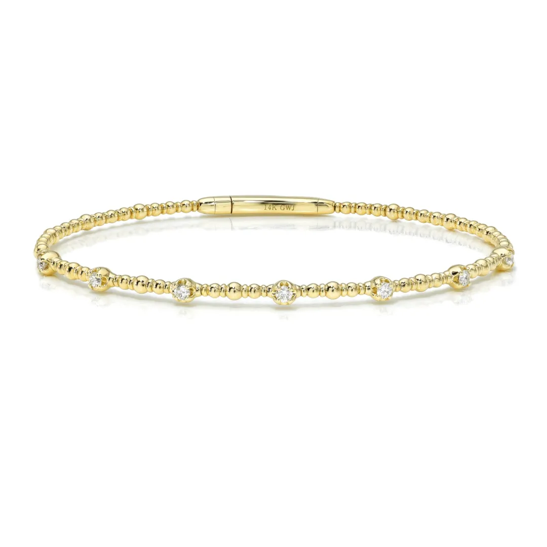 beaded_diamond_station_fl_0.webp Mama Bijoux Beaded Diamond Station Flexible Bangle Best