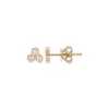 Mama Bijoux Bezel Trio Diamond Studs Best