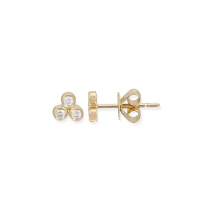 Mama Bijoux Bezel Trio Diamond Studs Best