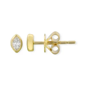 Mama Bijoux Bezeled Marquise Diamond Stud Earrings Discount
