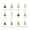 Mama Bijoux Birthstone Charms - Bezel Setting Clearance