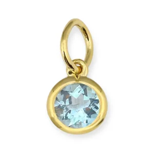 Mama Bijoux Birthstone Charms - Bezel Setting Clearance