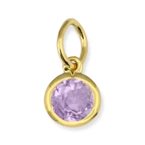 Mama Bijoux Birthstone Charms - Bezel Setting Clearance