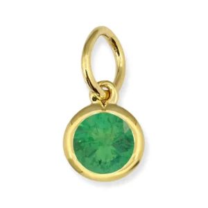 Mama Bijoux Birthstone Charms - Bezel Setting Clearance