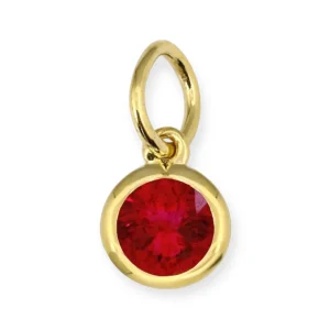 Mama Bijoux Birthstone Charms - Bezel Setting Clearance
