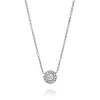 Mama Bijoux 1 Carat Illusion Diamond Pendant Necklace (.35 ct) Hot