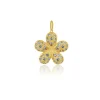 Mama Bijoux Chunky Flower Diamond Pendant Outlet