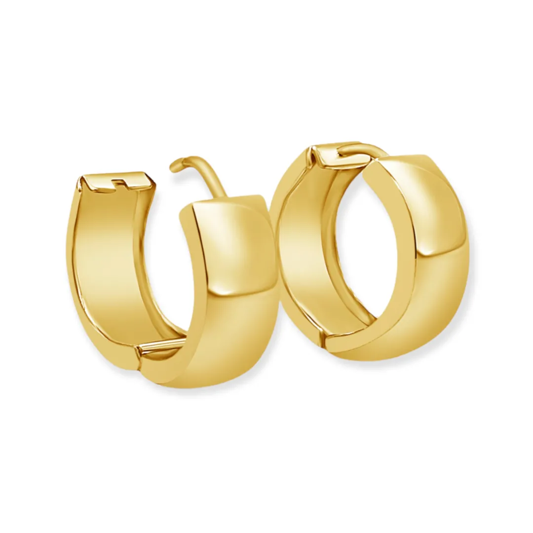 chunky_hailey_huggie_0.webp Mama Bijoux Chunky Hailey Huggie Best