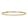 Mama Bijoux Classic 4 Prong Setting Diamond Flexible Tennis Bangle Discount