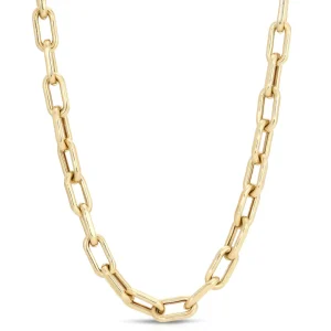 Mama Bijoux Classique Open Link Chain Necklace Discount