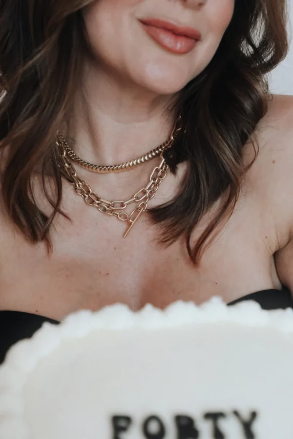 Mama Bijoux Classique Open Link Chain Necklace Discount