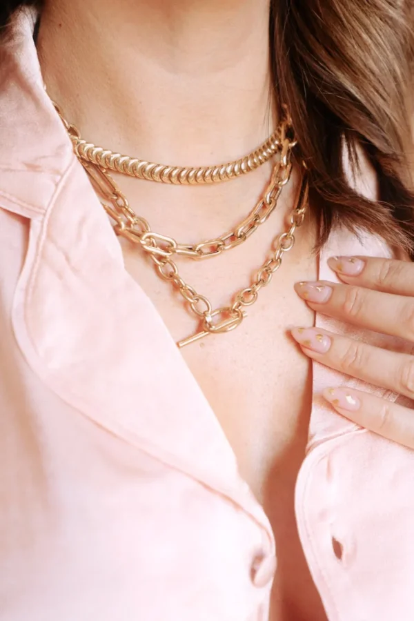 Mama Bijoux Classique Open Link Chain Necklace Discount