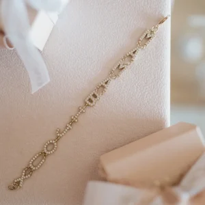 Mama Bijoux Custom 10 Letter Diamond  Bracelet Fashion