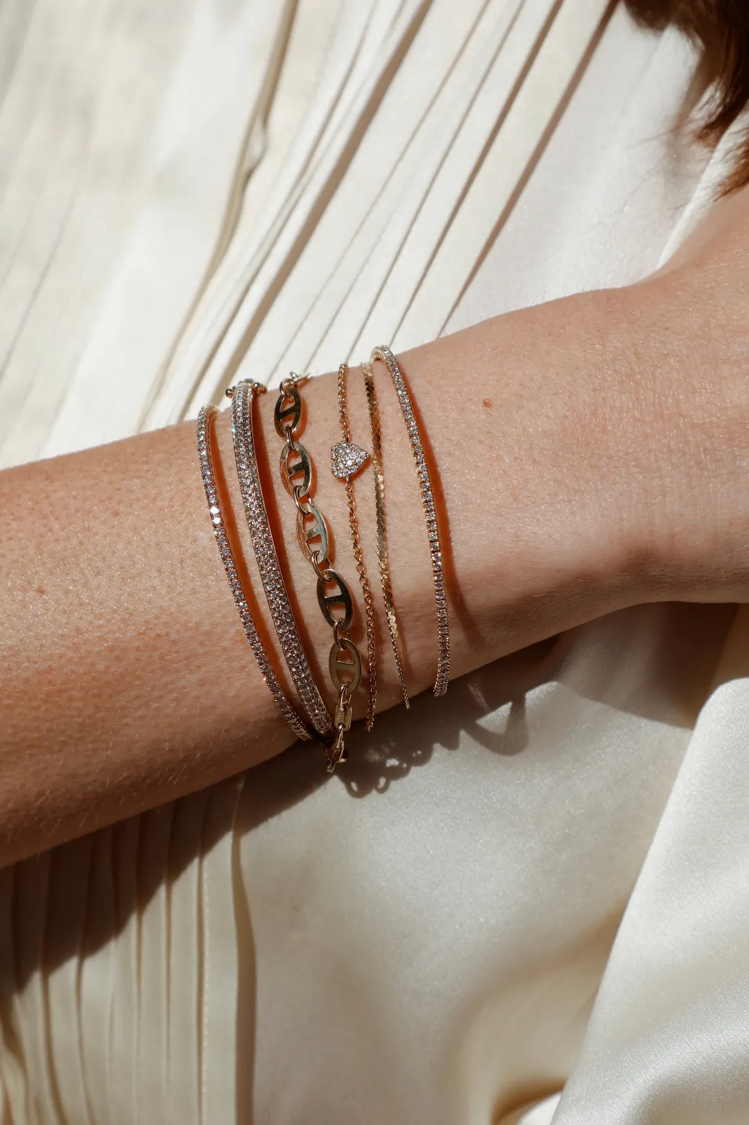 dainty_braided_flat_gold__0-1.webp Mama Bijoux Dainty Braided Flat Gold Chain Bracelet Discount