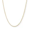 Mama Bijoux Dainty Braided Flat Gold Chain Necklace Outlet