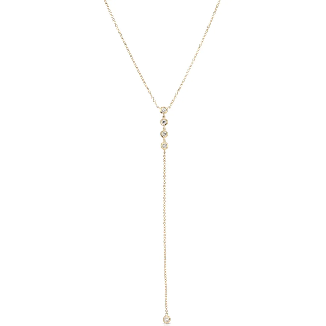 diamond_bezel_lariat_neck_0.webp Mama Bijoux Diamond Bezel Lariat Necklace Fashion