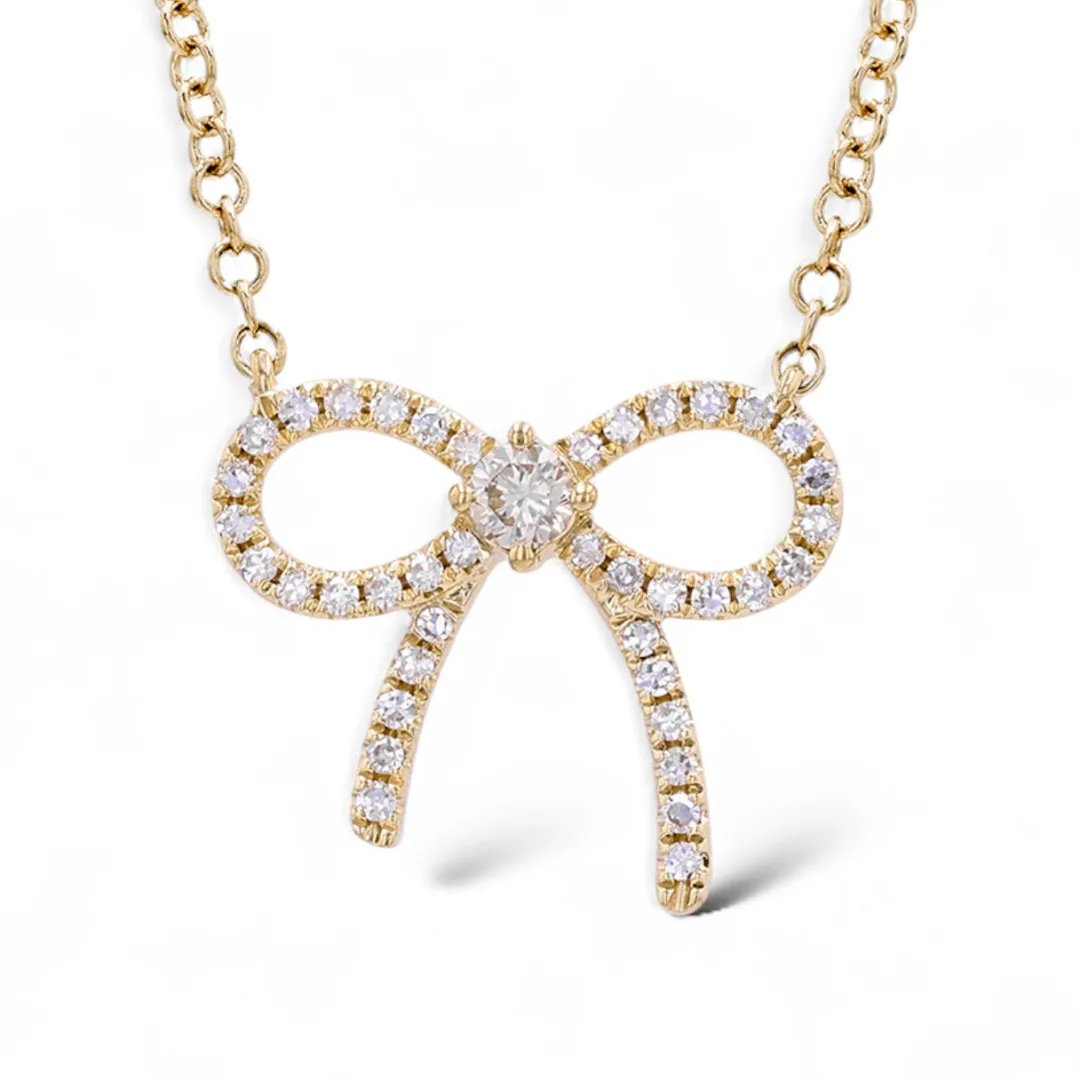 diamond_bow_necklace_0.webp Mama Bijoux Diamond Bow Necklace Fashion
