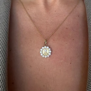 Mama Bijoux Diamond Cut 14k Gold Necklace Chain Discount