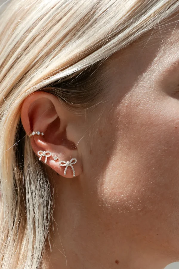 Mama Bijoux 3 Diamond Ear Cuff Clearance