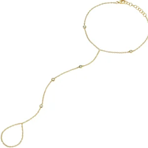 Mama Bijoux Diamond Hand Bracelet Online