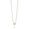 Mama Bijoux Diamond Heart Necklace (Babe Size) New