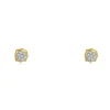 Mama Bijoux Diamond Illusion Pillow Studs Fashion