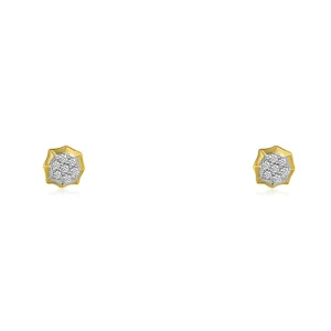 Mama Bijoux Diamond Illusion Pillow Studs Fashion