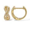 Mama Bijoux Diamond Infinity Huggies Best
