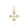 Mama Bijoux Diamond Italian Cross Charm Hot