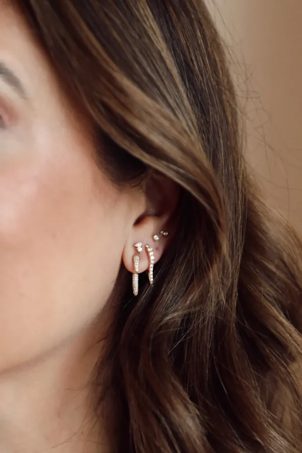 Mama Bijoux Diamond Pavé Claw Earring Jackets Sale