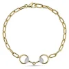 Mama Bijoux Diamond Pavé Horsebit Chain Bracelet Best