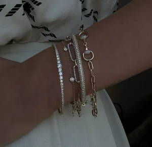 Mama Bijoux Diamond Pavé Horsebit Chain Bracelet Best