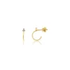 Mama Bijoux Diamond Trio Huggie Studs Sale