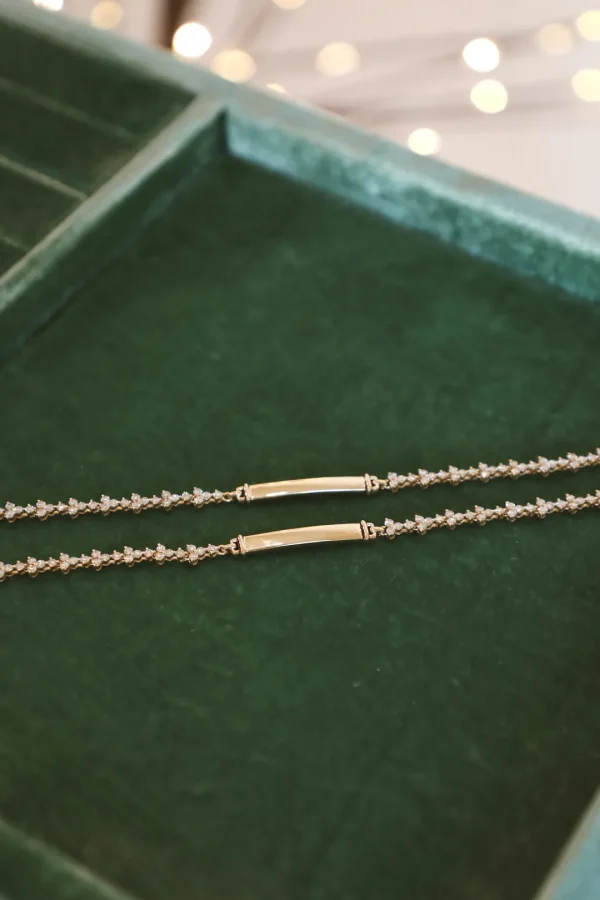 Mama Bijoux Diamond Trio ID Tennis Bracelet Best