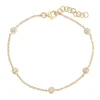 Mama Bijoux Diamonds by the Yard Bracelet (larger diamonds) Outlet