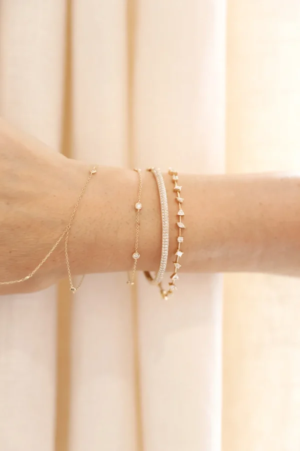 Mama Bijoux Diamonds by the Yard Bracelet (larger diamonds) Outlet