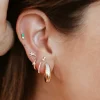 Mama Bijoux Emerald & Diamond Stud Discount