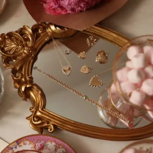 Mama Bijoux Engravable Goddess Heart Necklace Online