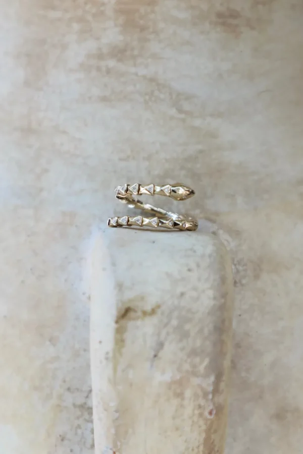 Mama Bijoux Flexible Wrap Around Snake Ring Online