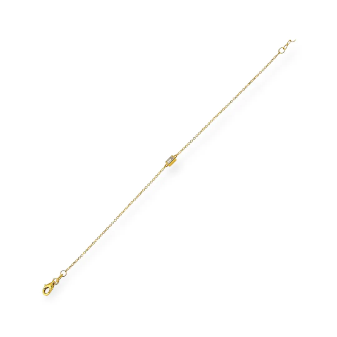 floating_bezeled_baguette_0.webp Mama Bijoux Floating Bezeled Baguette Diamond Bracelet New