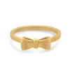 Mama Bijoux Gold Bow Ring Clearance