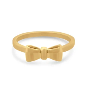 Mama Bijoux Gold Bow Ring Clearance