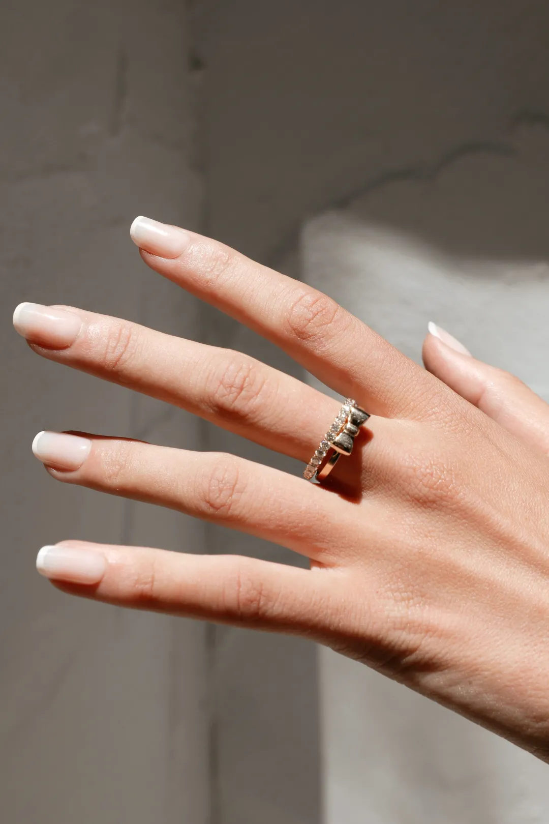 gold_bow_ring_3.webp Mama Bijoux Gold Bow Ring Clearance