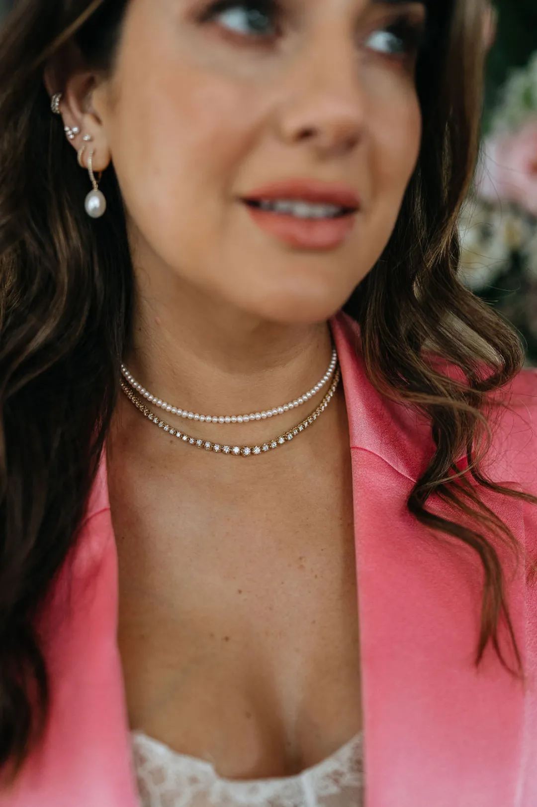 graduated_crown_set_diamo_0.webp Mama Bijoux Graduated Crown Set Diamond Tennis Necklace Clearance