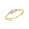 Mama Bijoux Graduating Baguettes Diamond Ring Discount