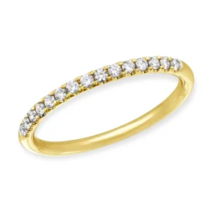 Mama Bijoux Half Diamond Eternity Band Clearance
