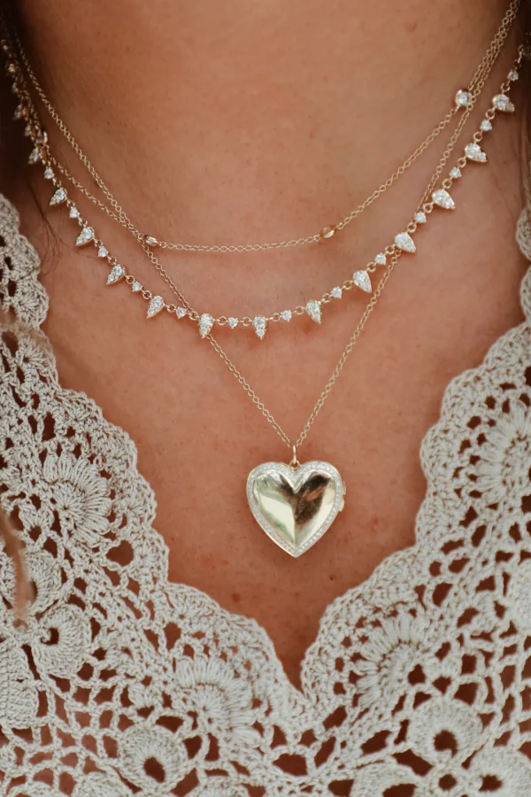 Mama Bijoux Heart of Gold Locket Best