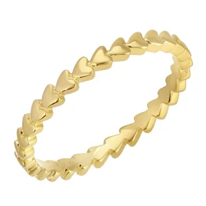 Mama Bijoux Hearts of Gold Pinky Ring Online