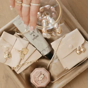 Mama Bijoux Hearts of Gold Pinky Ring Online