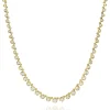 Mama Bijoux Illusion Graduated Diamond Tennis Necklace Hot